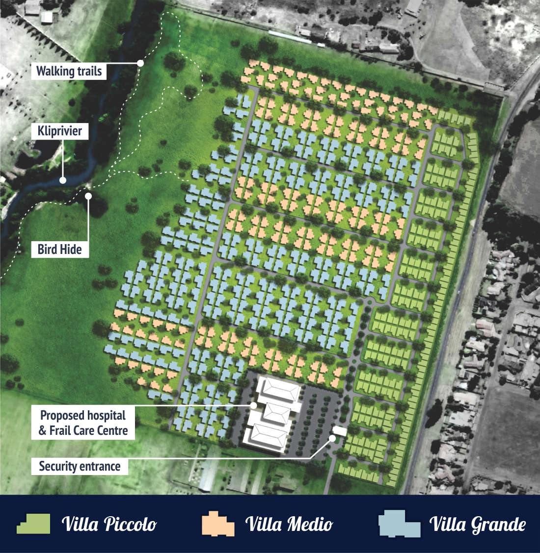 Layout map of Bella Vita Lifestyle Estate